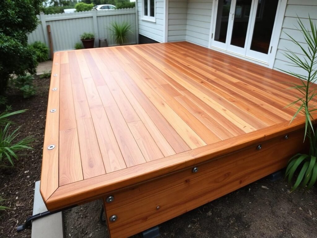 Hardwood re-oil · Manly